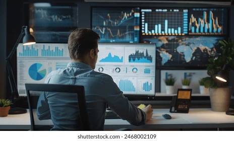financial-expert-reviews-market-projections-260nw-2468002109